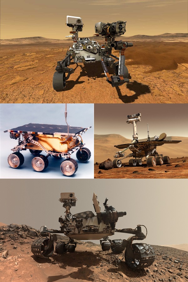 All Of The Mars Rovers Names All Rovers on Mars | Cool Tech Under