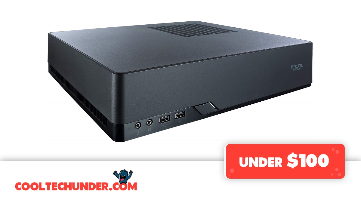 Fractal Design Node 202 Black Mini-ITX PC Case with PCIE 3.0 Riser