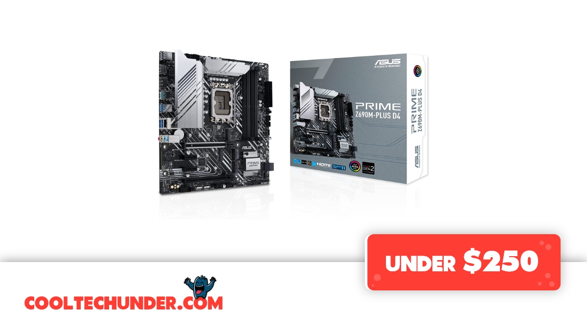 ASUS Prime Z690M-Plus D4 LGA 1700(Intel 12th Gen) microATX